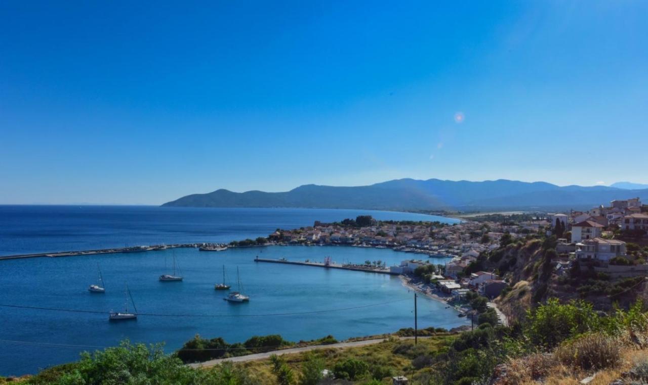Вилла Pythagorio Magic View Экстерьер фото